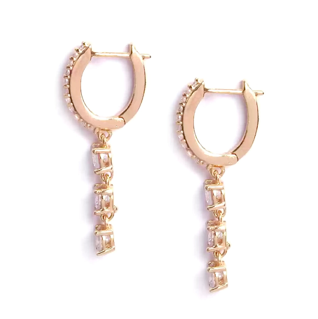 Gold Toned Earrings