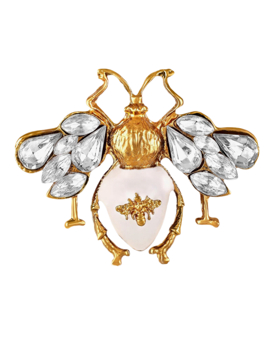 Honey bee brooch