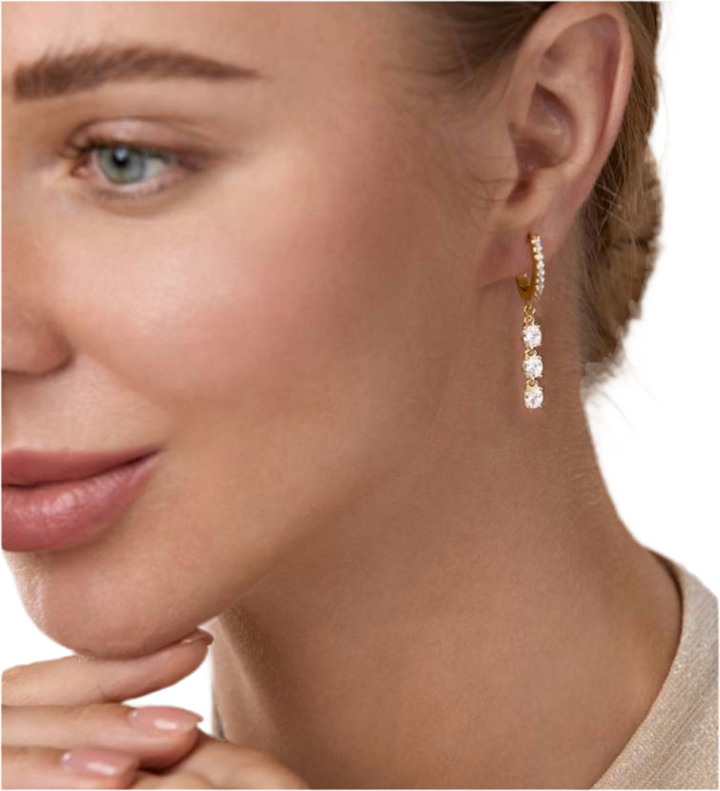 Gold Toned Earrings