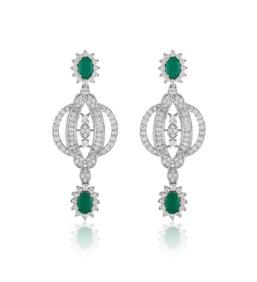 Emerald Necklace Set