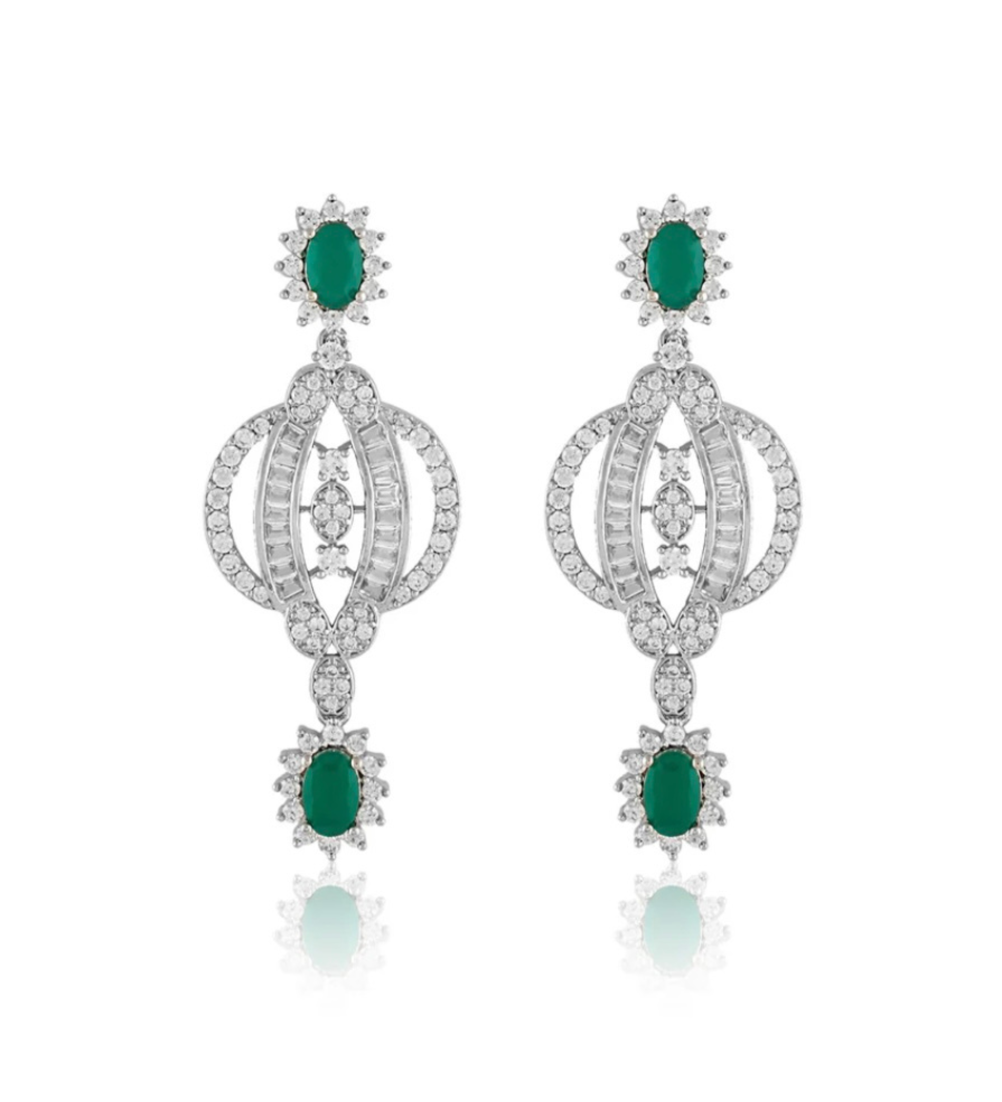 Emerald Necklace Set