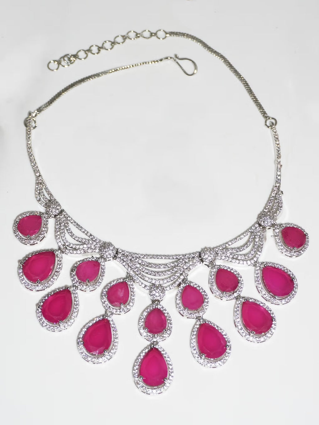 Ruby Necklace Set