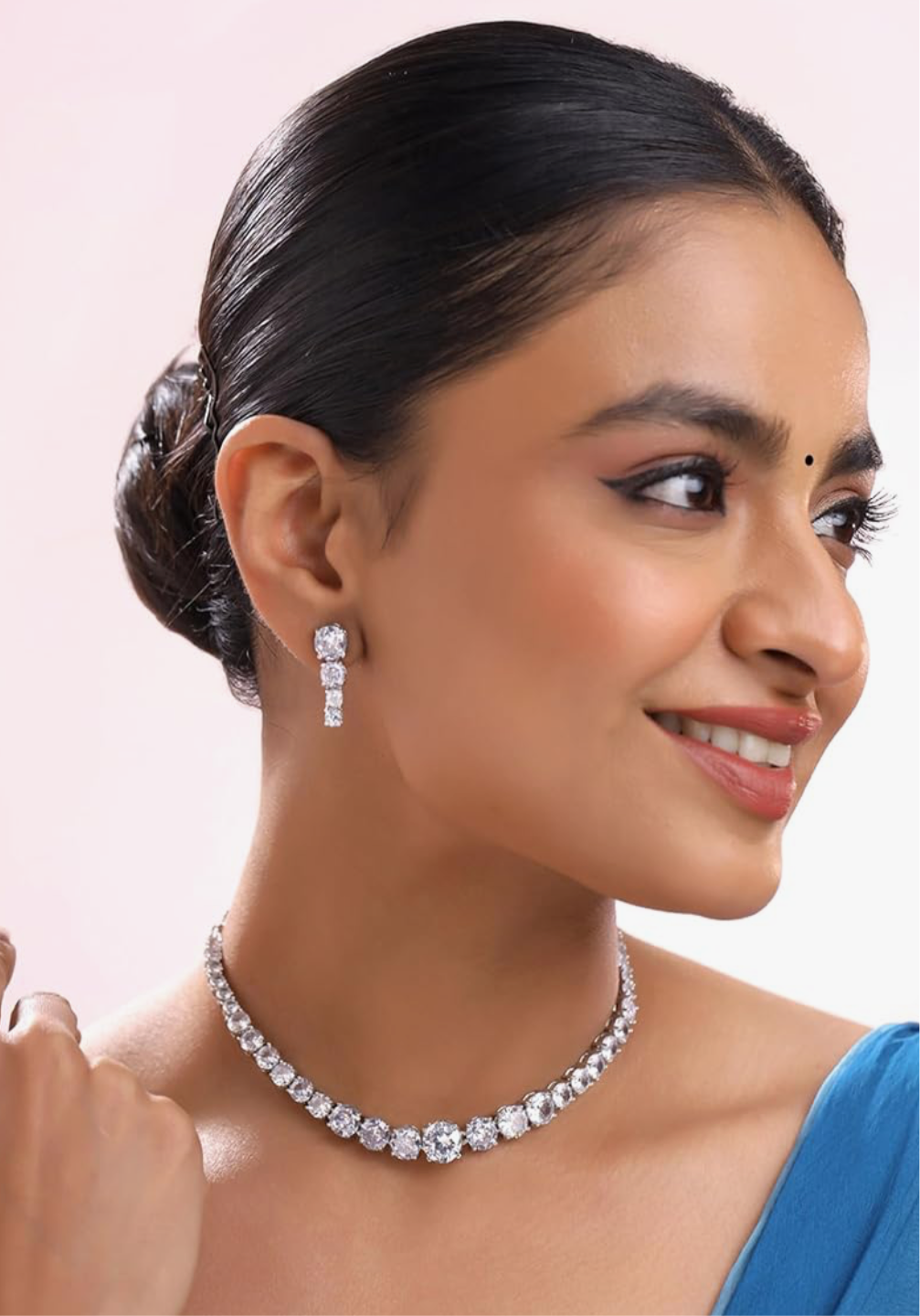 Beloved tennis necklace set