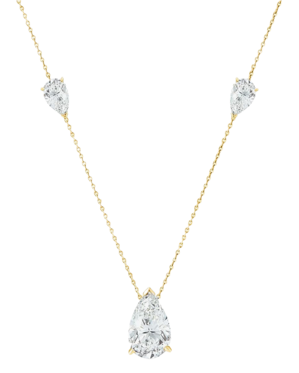 Pearl cut necklace set